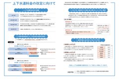 3月号_P8-9_上下水道料金の改定に向けて